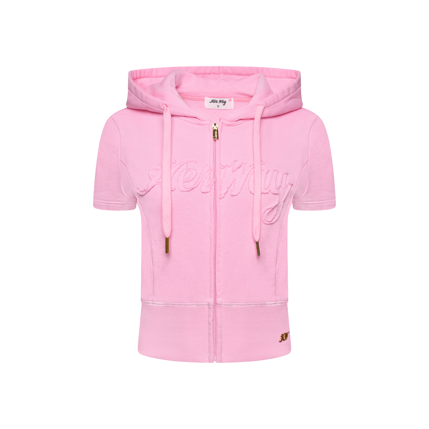 Pink Short Sleeve Jacket