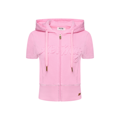 Pink Short Sleeve Jacket