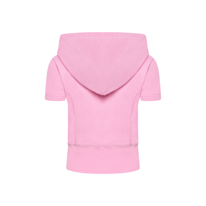 Pink Short Sleeve Jacket