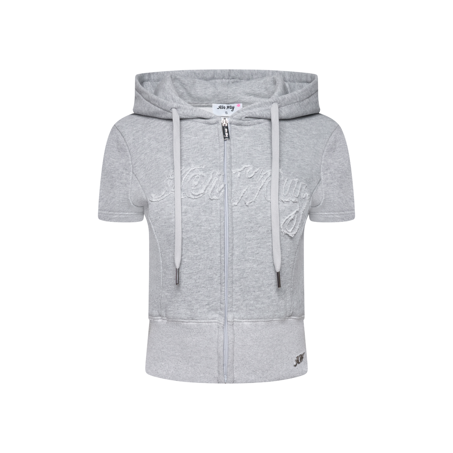 Grey Short Sleeve Jacket