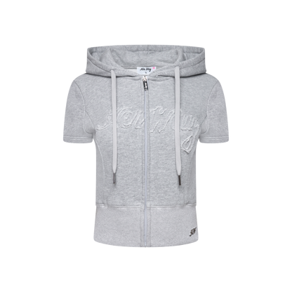 Grey Short Sleeve Jacket