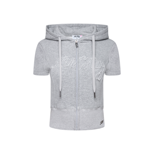 Grey Short Sleeve Jacket