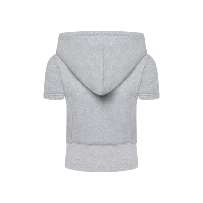 Grey Short Sleeve Jacket